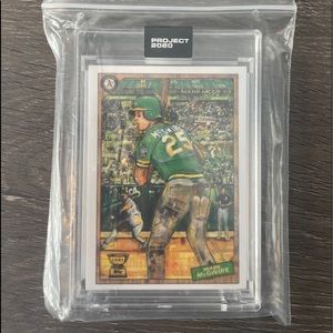 Topps Project 2020 #97 Mark McGwire 1987 Card
